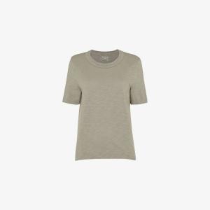 Футболка Whistles Rosa с двойной отделкой, зеленый