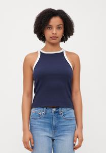 Топ ONLVELA LIFE ONLY Petite, темно-синий