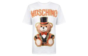 Обычная футболка женская MOSCHINO, белый