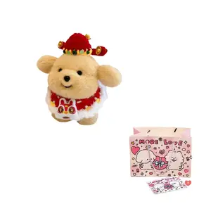 Плюшевая кукла Лаки Дресс Ап, универсальная и гордая голден ретривер, высота 20см/30см Fat Fat Dragon