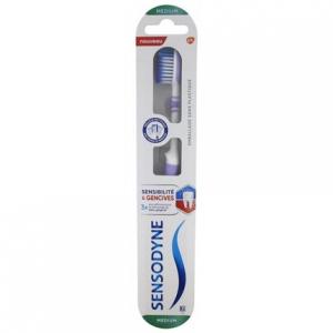 Зубная щетка для чувствительных зубов и десен средней жесткости Sensodyne