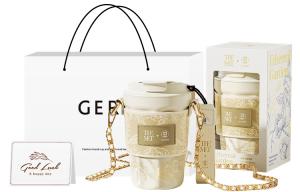 Чашки MMA Insulated, большая вместимость 500 мл Germ, Blush белый (Small Size, Single Drinking Spout)