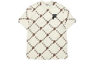 FILA Футболка унисекс ФИЛА, слоновая кость