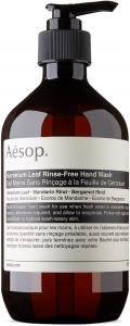 Средство для мытья рук с экстрактом листьев герани, не требующее смывания, 500 мл Aesop