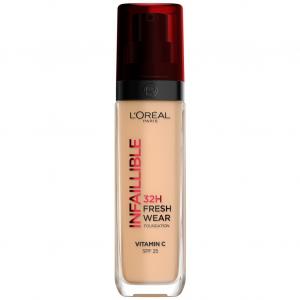 Тональный крем для лица infaillible 32h fresh wear Loreal Paris, 220 - sand, объем 30 мл