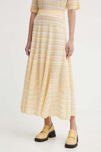 Юбка AERON с добавлением льна THEO, оранжевый