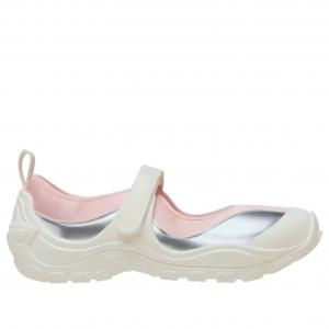 (WMNS) Crocs EXP Terre Ballet 'Silver Chalk'