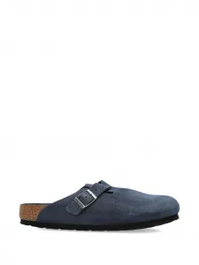 Замшевые сандалии Birkenstock, синий