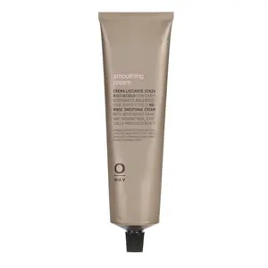 Oway, Разглаживающий, разглаживающий термозащитный крем для волос, 150мл