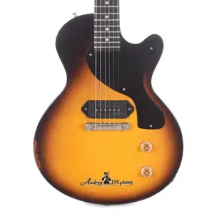 Eastman SB55/v Antique Sunburst с нитро-старинным лаком и звукоснимателями Lollar '50s Spec Dog Ear P-90