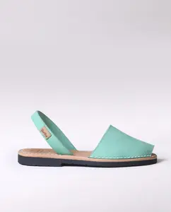 Женские мокасины из гладкой кожи Toni Pons, зеленый