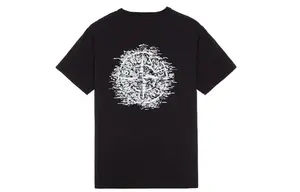 Футболка мужская Stone Island Graphic Printed, черный / белый