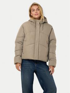 Пуховик стандартного кроя Noisy May, бежевый