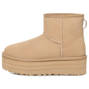 (WMNS) UGG Classic Mini Platform 'Mustard Seed'