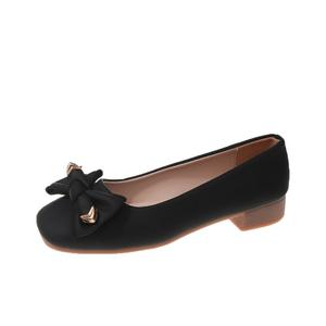 Aimilian Женские повседневные туфли на один каблук черные, цвет Black