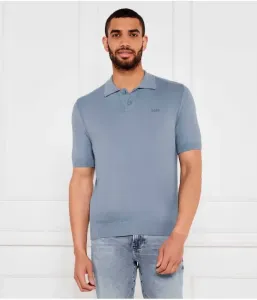 Поло Asac_P regular fit Boss Orange, синий