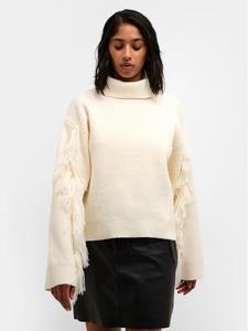 Свитер с высоким воротником обычного кроя Karen By Simonsen, бежевый