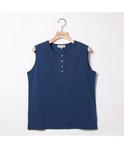 Прозрачный вышитый топ с рукавами