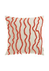 Наволочка декоративная Tom Tailor Wavy, 45x45 см, оранжевый
