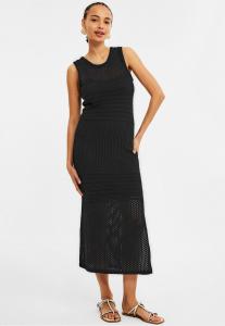 Платье-джемпер KNITTED DRESS Kappahl, черный