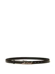 Ремень с логотипом TWINSET, черный