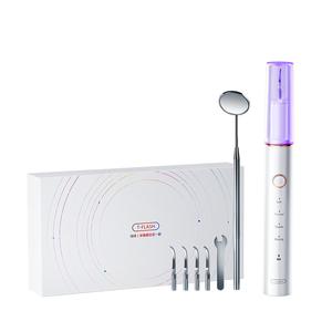 T Flash ультразвуковой очиститель зубов зубная нить и водный флоссер J5 T-FLASH, белый