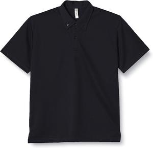 Мужская рубашка-поло Glimmer Dry Button Down (без карманов), черный