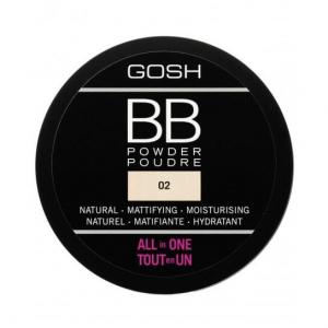Прессованная ВВ-пудра 02 Sand, 6,5 г Gosh, All In One