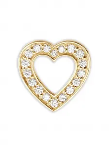 Серьга Amour из переработанного золота с бриллиантами Sophie Bille Brahe, золотой