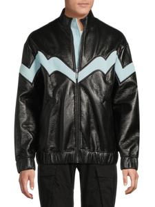 Куртка из искусственной кожи с клеевым покрытием Opening Ceremony, черный