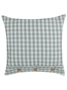 Декоративная подушка Beliani Deko TALYA, цвет grün/weiß/heller holzfarbton