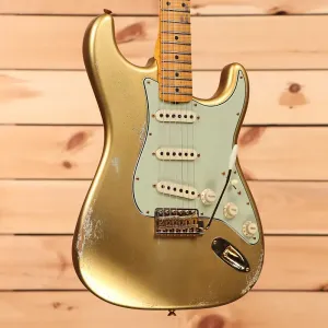 Fender Custom Shop Limited Andy Hicks Masterbuilt 1962 Poblano Stratocaster - Старое золото ацтеков - AH0288 - PLEK'd