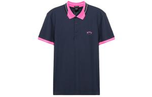 HUGO BOSS Короткий рукав поло мужской marine blue