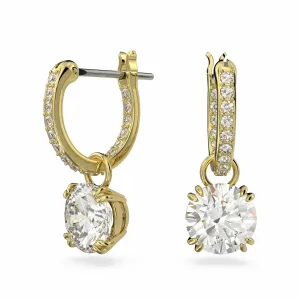 Серьги-подвески Stilla, круглая огранка