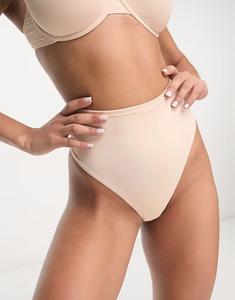 Высокие корректирующие стринги Evelyn в цвете «бисквит» Dorina
