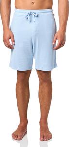 BOSS Мужские мягкие ребристые шорты, Chambray Blue