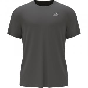 Футболка с круглым вырезом, с короткими рукавами, с принтом «кардада» Odlo, серый