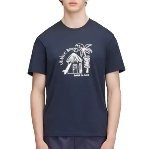 Футболка Sundek Venice beach printed, синий