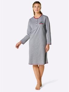 Comtessa Ночная рубашка серо-красного цвета с пятнами