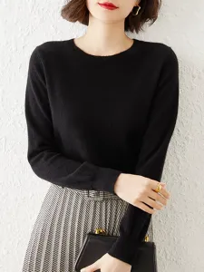 Простые вязаные топы. Женские топы Doux Belle, цвет Black