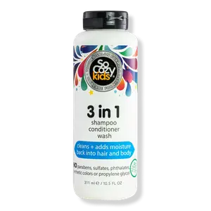 Шампунь-кондиционер-гель для душа 3-в-1 для детей SoCozy, 10.5 oz