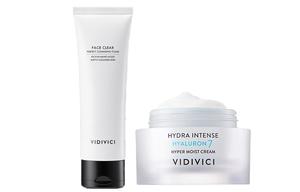 Масло для лица успокаивающее очищающее набор для ухода успокаивающий освежающий и очищающий Vidivici