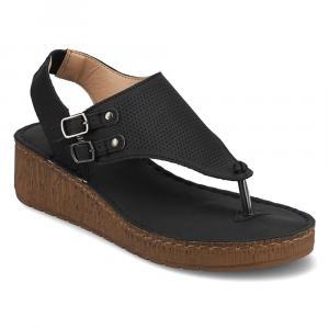 Босоножки на танкетке McKell Journee, черный