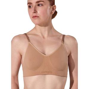 Бюстгальтер с прозрачной спинкой Seamless Capezio, Beige