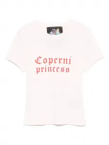 Футболка с логотипом Coperni, розовый