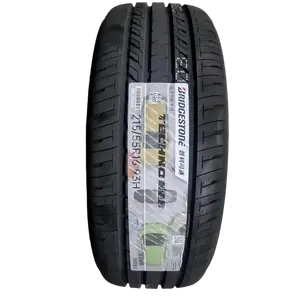 Bridgestone Шины 215/55R16 93H (2024) TECHNO, долговечные для всесезонных автомобилей, комфортные и износостойкие