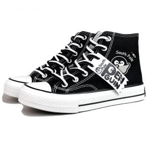 A&M Высокие парусиновые туфли унисекс