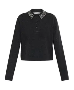 Пуловер Gzmanzi deco polo Gestuz, серый