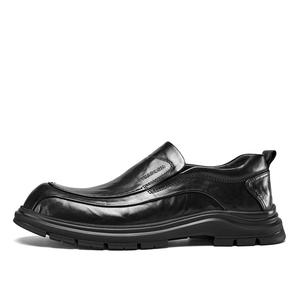 YEARCON Мужские повседневные туфли с низким верхом, черные