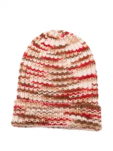 Кашемировая шапка бини в полоску HURRAY, нейтральный